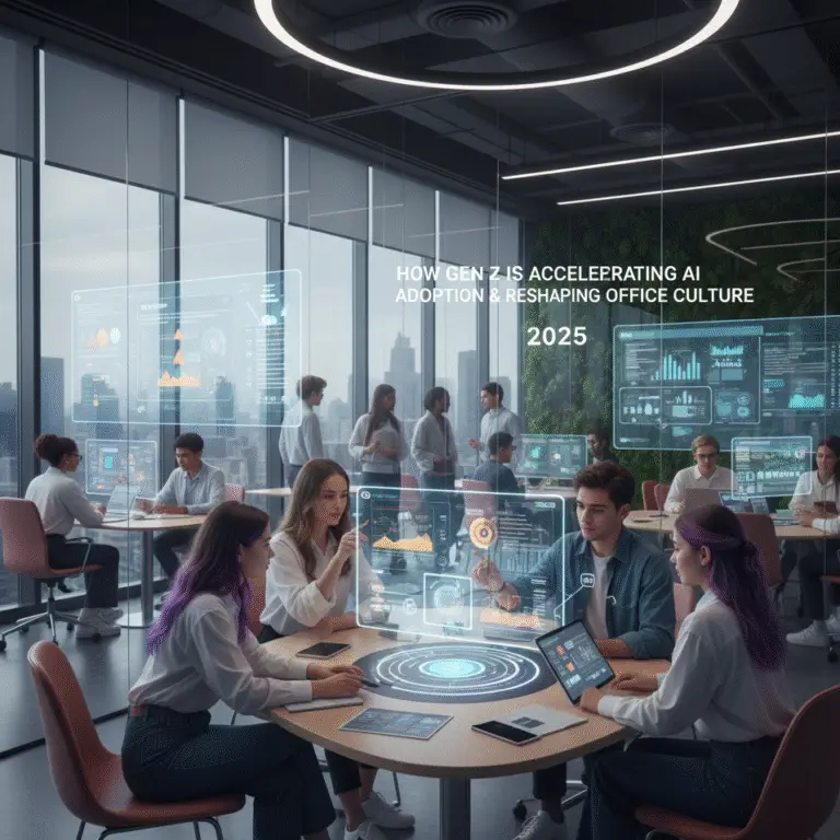 How Gen Z Is Accelerating AI Adoption at Work & Reshaping Office Culture in 2025